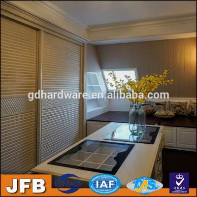 aluminum modern louvered closet wardrobe sliding door